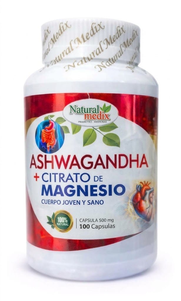 Ashwagandha + Citrato de Magnesio